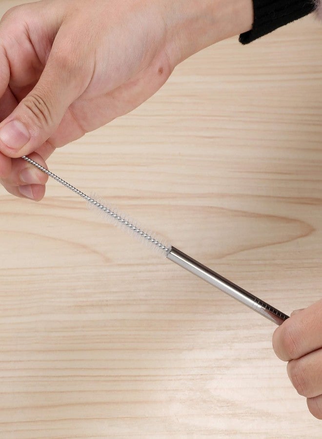 MADHYA Straw Cleaner Brush Set, 10-Piece Long Cleaning Brush for Straws on Tumbler, Water Bottle, Sippy Cup, and Pipes, Tubes or Hummingbird Feeders - Image 4