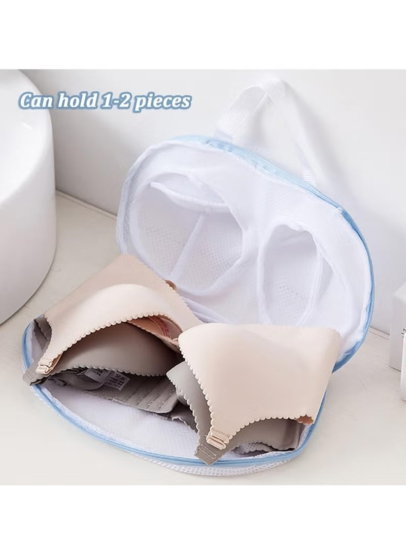Geustos Bra Wash Bags for Laundry, 3Pcs Lingerie Mesh Bag Set for Washing Machine with Zipper for Women Laundry Storage Washing Delicates (A to C Cups) - Image 2