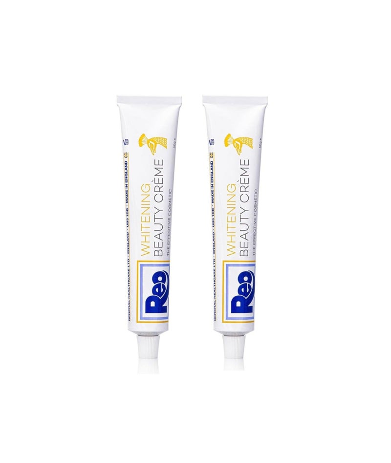 Reo Whitening Beauty Cream (50g) - Advanced Formula for Dark Spot Correction & Hyperpigmentation (Pack of 2 Value Bundle) - Image 2