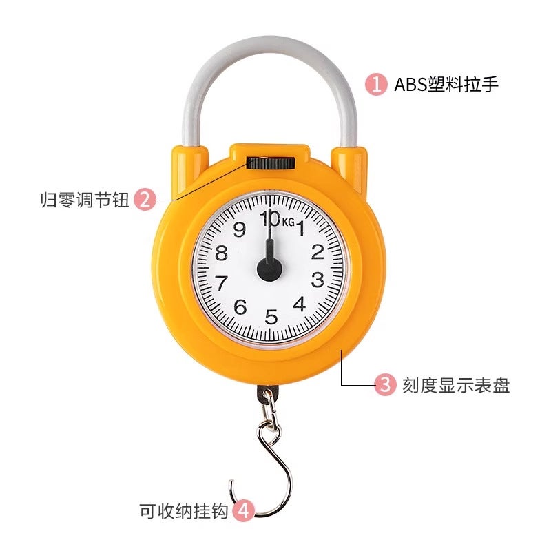 Spring Scale Satchel Smart Satchel High-Precision Satchel Mini Hook Household Express Small Digital Scale - Image 5