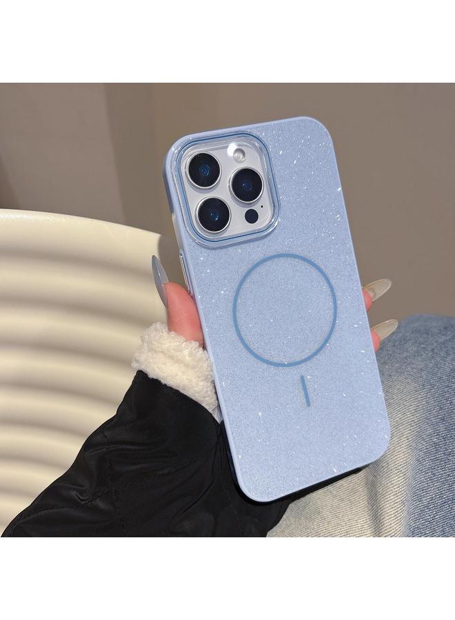 erorex Case For iPhone 16 Pro Max Glitter MagSafe Thin Circle TPU Phone Case - Image 1