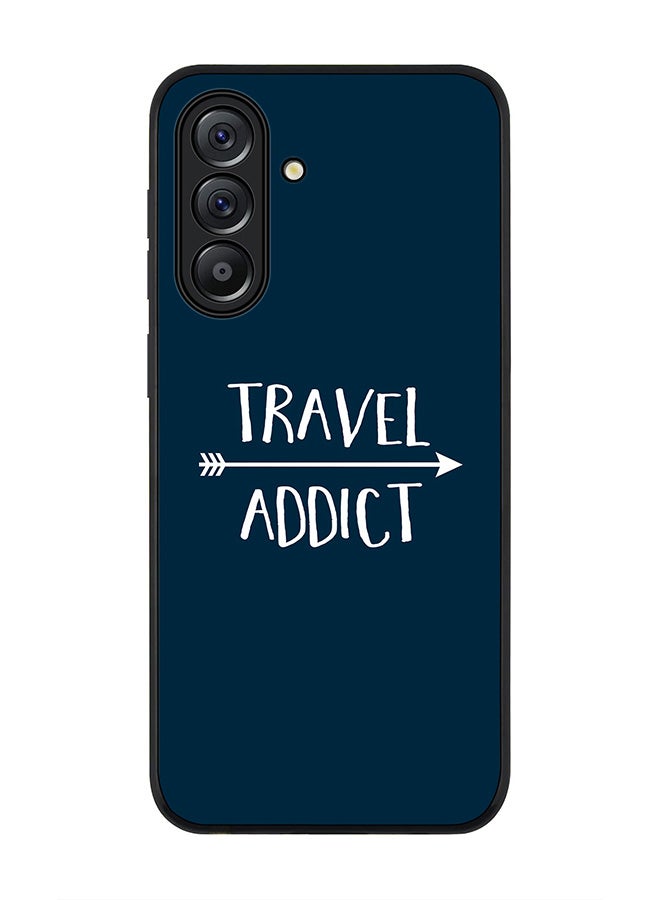 Stylizedd For Samsung Galaxy A56 5G Case,Slim fit Camera Protection, Shockproof Thin Phone cover  - Travel Addict - Image 1