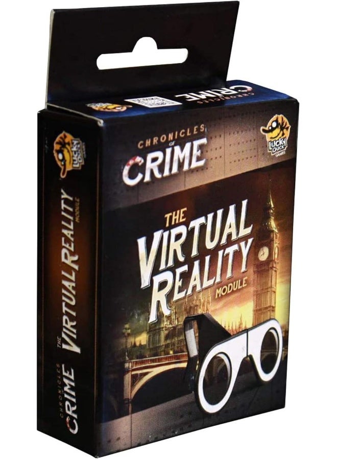 LUCKY DUCK GAMES Chronicles of Crime Board Game The Virtual Reality Module - VR Goggles, Immersive Detective Mystery Adventure for Kids and Adults, Ages 12+, 1-4 Players, 60-90 Min Playtime, Made by Lucky Duck Games - Image 2