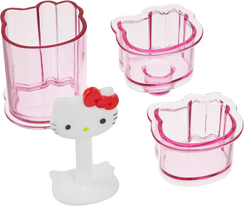 Skater Sanrio Hello Kitty Mini Rice Ball Musubi Mold Sushi Press 3376 - Image 2