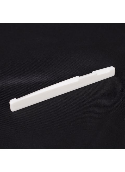 Acoustic Guitar Bone Nut Saddle Bridge White Cow bone lower string pillow 72*3*9mm (single lower string pillow)