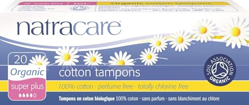 Natracare Organic Cotton Tampon Super Plus 20 Count (3 Pack) - Image 1