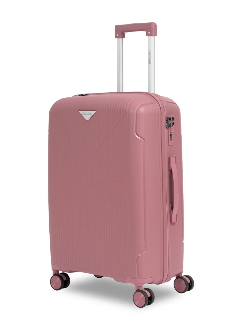 PARAJOHN Para John Voyage PP Luggage Set 3PCS – Durable Hard Shell Suitcases with 360° Spinner Wheels & Secure Lock