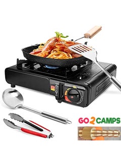 GO2CAMPS Camping Stove-Portable Butane Gas Camping Stove With Four Cartridges And Compo Pack  - Image 3