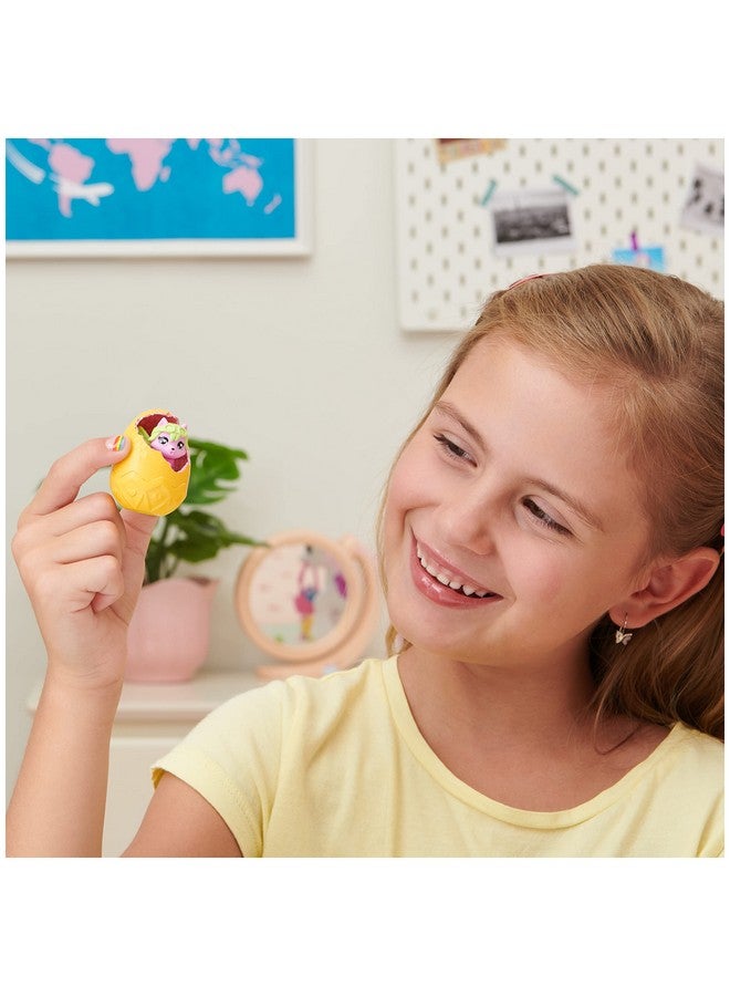 هاتشيمالز لعبة بيضة المفاجأة الغامضة من O Colleggtibles للبنات - بيضة قوس قزح قابلة للتجميع للأطفال الصغار أو الأطفال التوأم - هدايا عيد الميلاد للأطفال من سن 5 سنوات فما فوق - Image 4
