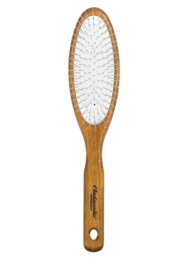 Fuchs Ambassador Wood Oval Hairbrush w/Steel Pins 1 Unit