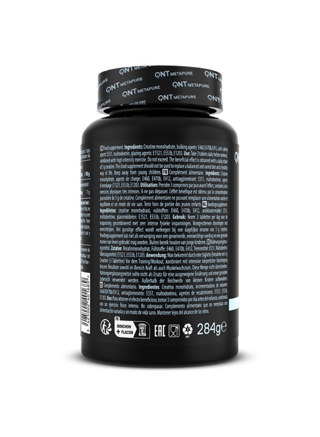 QNT Creatine Monohydrate 3000 mg Tablets | 200 Tabs | Enhanced Performance & Recovery - Image 2