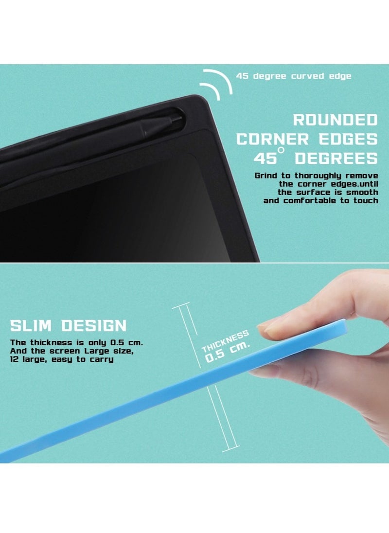 12 Inch LCD Writing Tablet for Kids - Preschool Drawing Tablet Toys & Toddler Travel Essential Toys  - Image 4