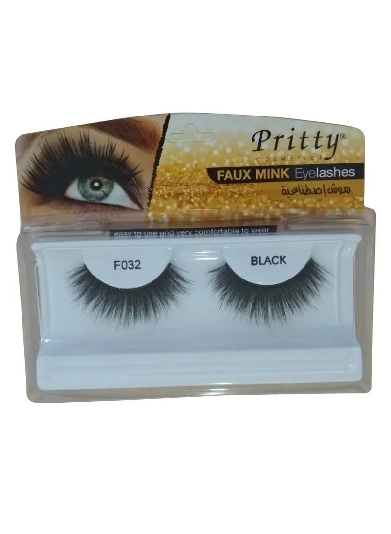 رموش صناعية فاخرة 032 من فو Mink