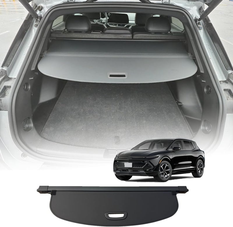 VeCarTech Retractable Cargo Cover Compatible with Chevrolet Equinox EV 2026 2025 2024 Shielding Security Shade Privacy Screen Luggage Cargo Organizers - Image 1