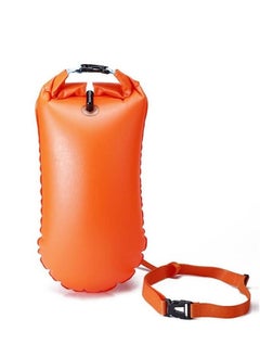 Swim Buoy, Waterproof Inflatable Dry Bag Swim Safety Float for Water Sports, Open Water Swimmers, Triathletes, Kayakers and Snorkelers