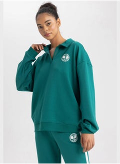 DeFacto Essential Polo Sweatshirt  - Image 4
