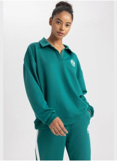 DeFacto Essential Polo Sweatshirt  - Image 3