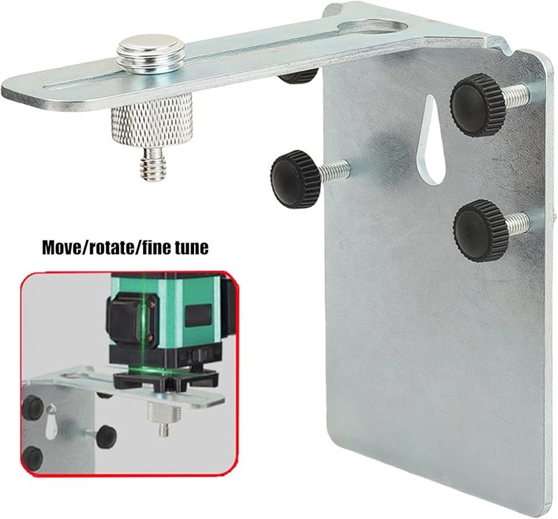 Stainless Steel Wall Mounted Level Bracket Adjustable Professional Multifunction Stand - Image 5