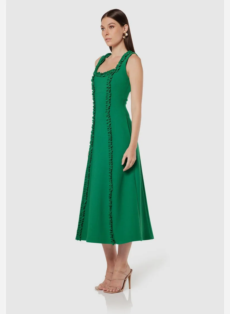 ELLIATT Square Neck Skater Dress