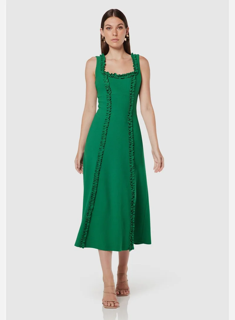 ELLIATT Square Neck Skater Dress