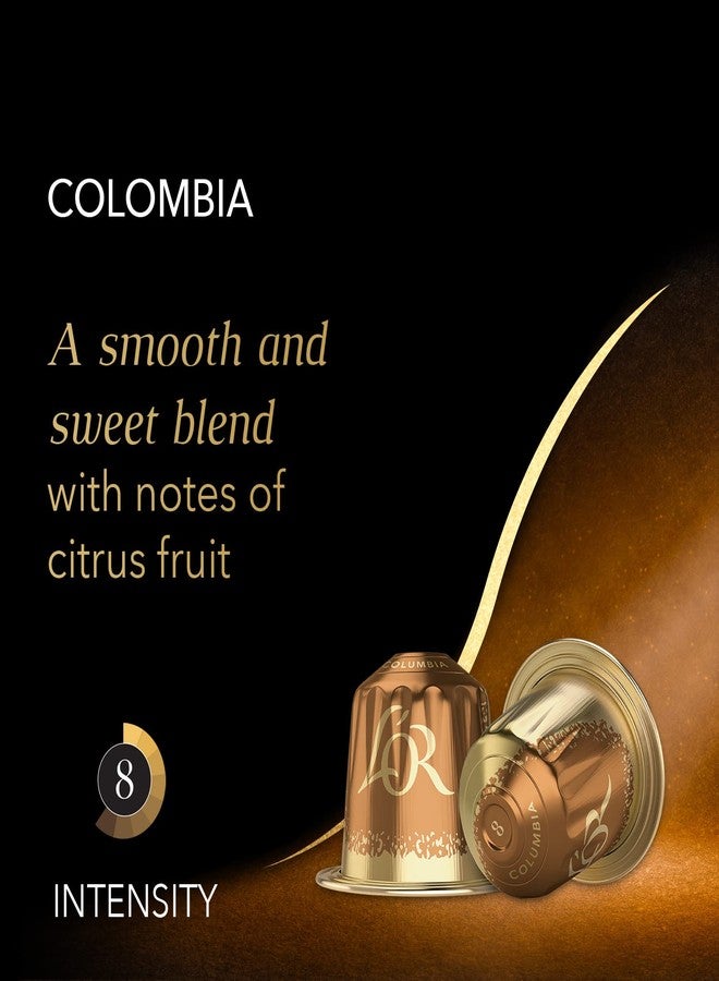 L'OR Espresso Capsules, 100 Count Colombia, Single-Serve Aluminum Coffee Capsules Compatible with the L'OR BARISTA System & *Nespresso Original Machines - Image 4