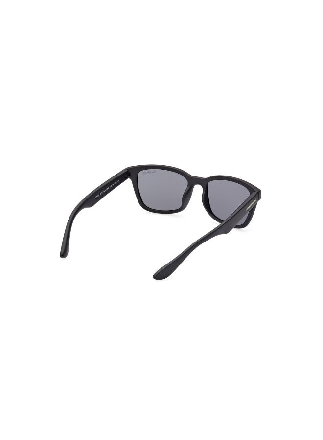 SKECHERS Se9092 Square Injected Sunglasses For Kids Size 48, Matte Black - Image 5