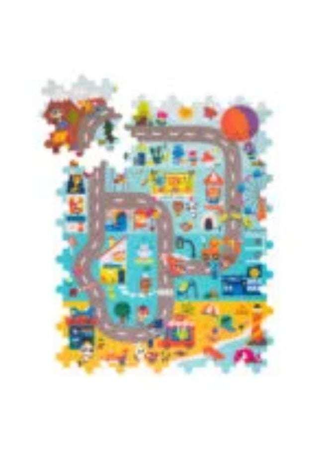 B. Toys LAND OF B. MIX & MATCH FOAM TILES  - Image 1