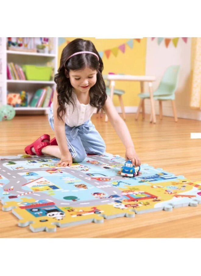 B. Toys LAND OF B. MIX & MATCH FOAM TILES  - Image 2