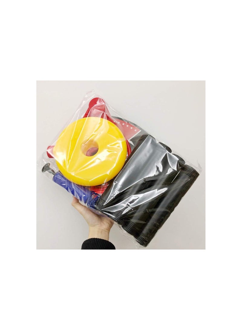 GGOOT Toddler Basketball Hoop Stand, Adjustable Height 2.5 ft -5.1 ft Mini Indoor Basketball Goal Toy for Boys Girls Outdoor Play Sport for Age 2 3 4 5 Years Old  - Image 5