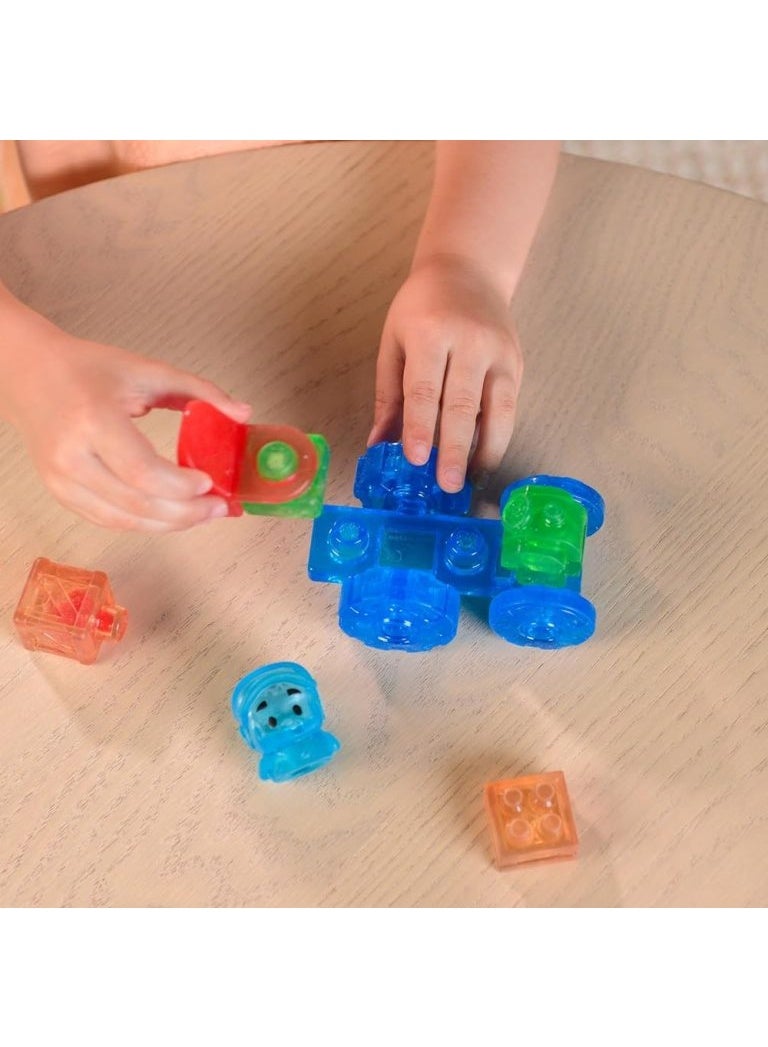 Jelly Blox Tractor Vehicle Set, 12 Pieces - Image 4
