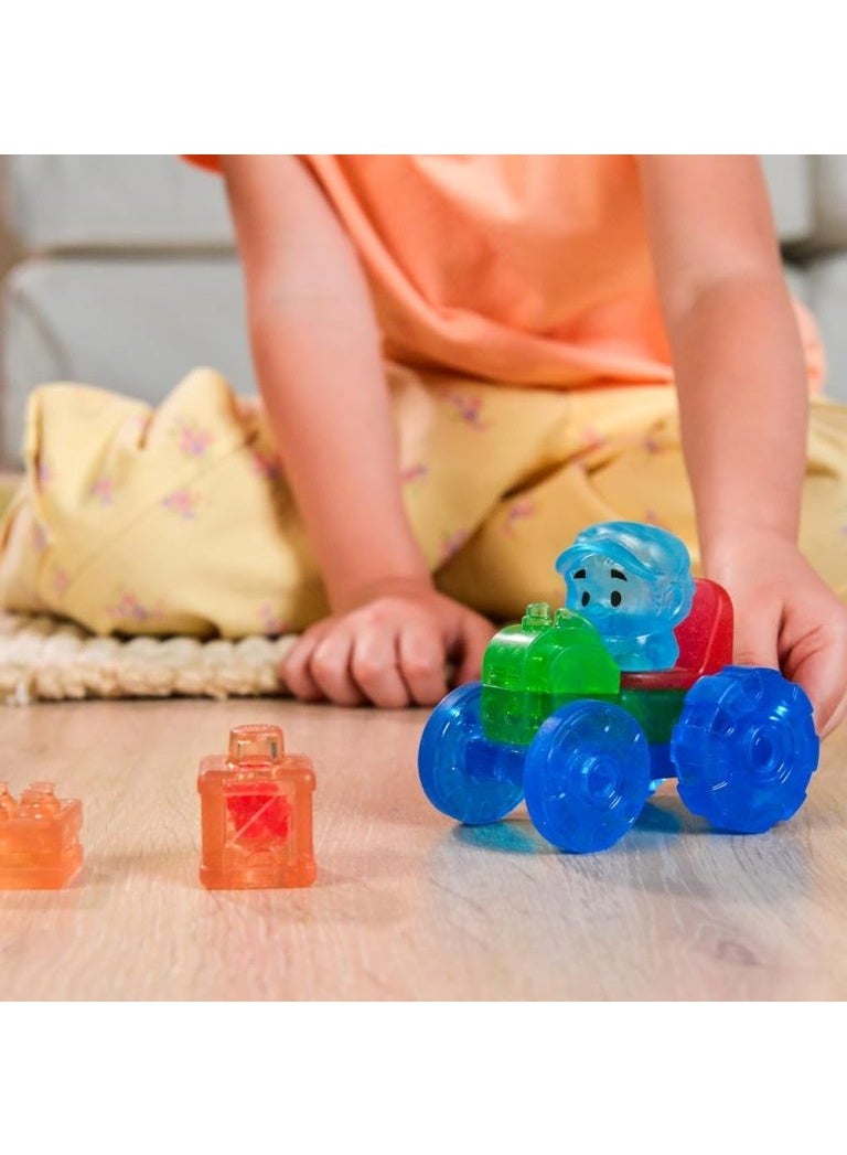 Jelly Blox Tractor Vehicle Set, 12 Pieces - Image 3