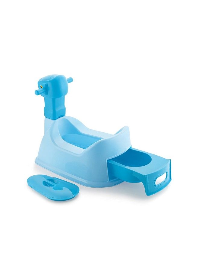 Liza New Robot Style Baby Potty Training Potty Seat For Kids Infant Potty Toilet Seat With Removable Tray & Closing Lid (Blue) - Image 2