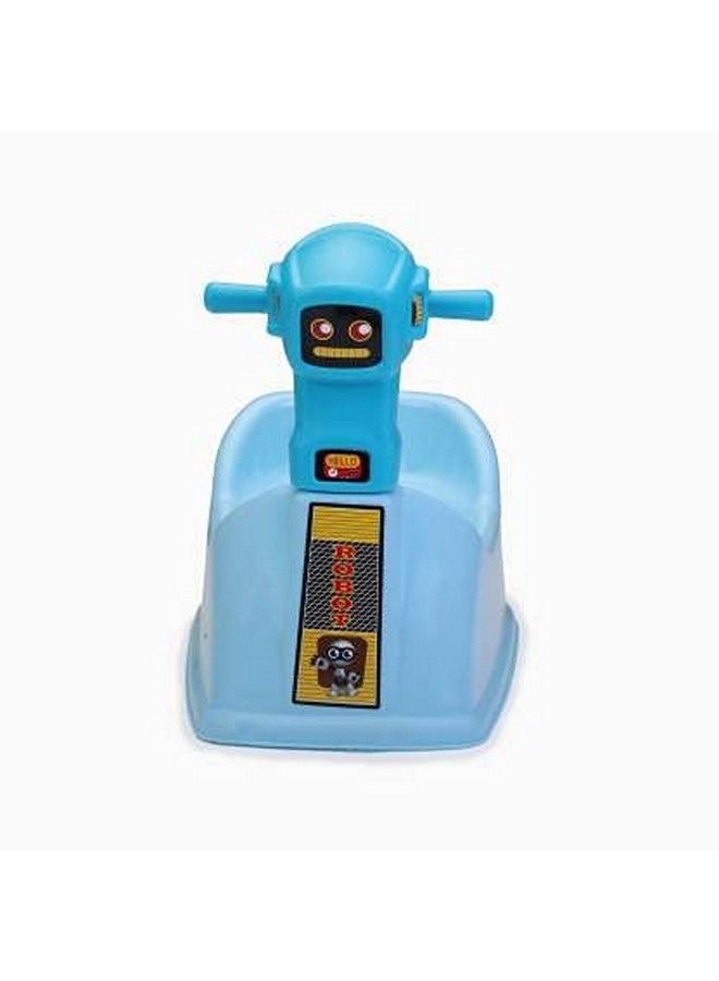 Liza New Robot Style Baby Potty Training Potty Seat For Kids Infant Potty Toilet Seat With Removable Tray & Closing Lid (Blue) - Image 5