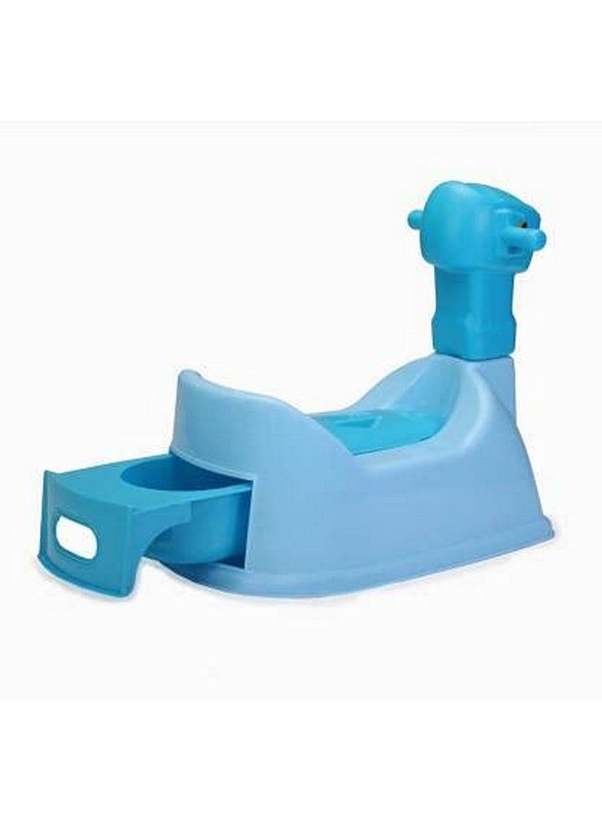 Liza New Robot Style Baby Potty Training Potty Seat For Kids Infant Potty Toilet Seat With Removable Tray & Closing Lid (Blue) - Image 4