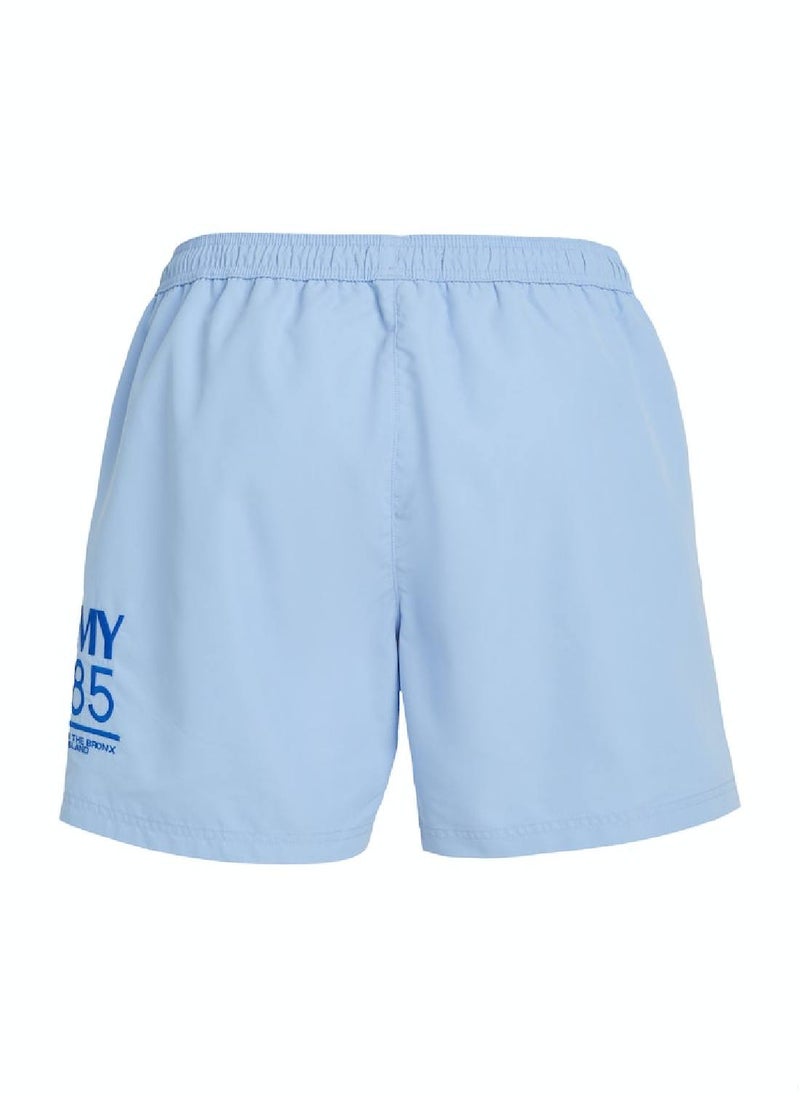 TOMMY HILFIGER Men's Swim Shorts - Polyester, Blue  - Image 4