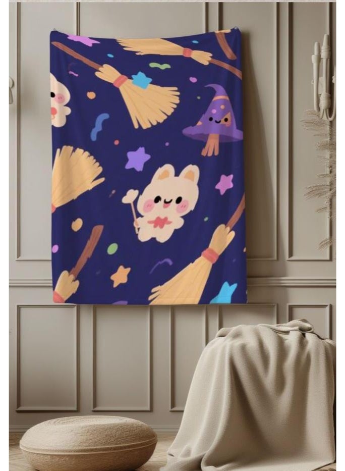 عام بطانية رقيقة من الفانيلا (حرارة ومريحة، ومناسبة للنوم واستخدام اللعبة والغبار والرمل) 150 سم * 200 سم - 980 - Image 3