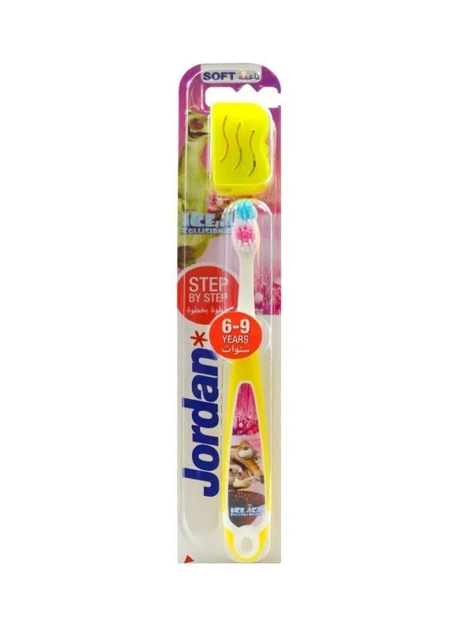 Jordan Step By Step Soft Toothbrush, 6-9 Years