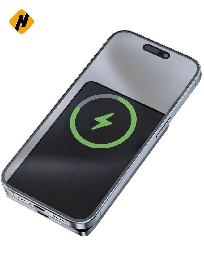 HuHa Magnetic Fast Wireless Charging Power Bank M8 PD 18W - 5,000mAh - Image 2