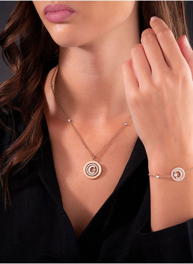 CERRUTI 1881 Marque Pink, Chic and Feminine Women's Necklace