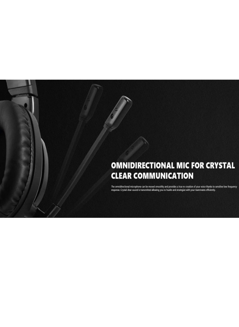 Marvo - HG8958 Stereo Gaming Headsets USB 2.0 with 40mm Drivers - Image 1