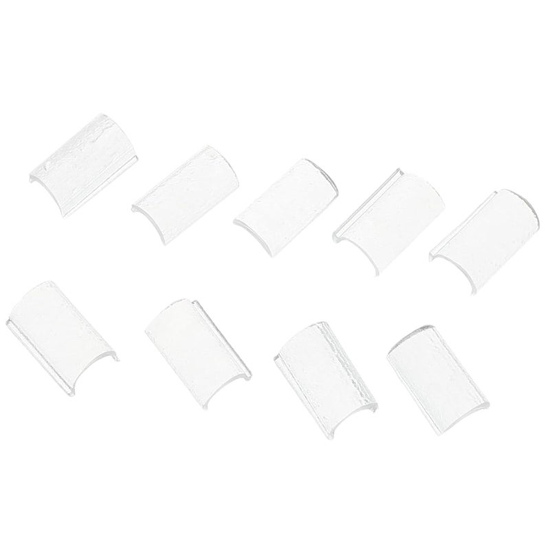 100pcs Transparent Hot Fusion Adhesive Beads for Hair Extensions Hot Melt Glue for Professional Hair Bonding - Image 1