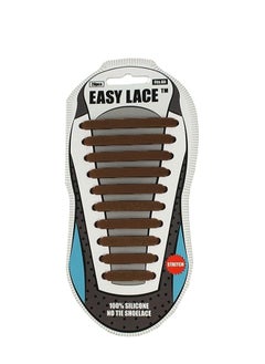 EASY LACE Easy Lace Adult Size Brown 