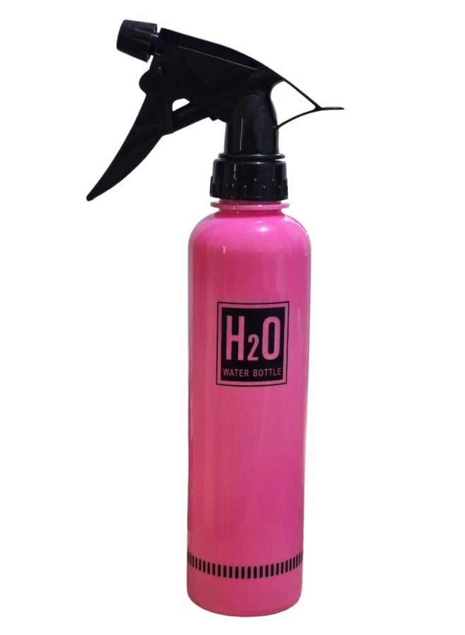 H2O Professional 500ml Hairdressing & Beauty Water Sprayer – Fine Mist Technology for Even Spray – Multi-Purpose Use for Hair Styling, Skin Moisturizing, Body Cooling, and Plant Watering – Lightweight Portable Design with Easy Press Trigger – Ideal for Salons, Home, Travel – Fuchsia - Image 4