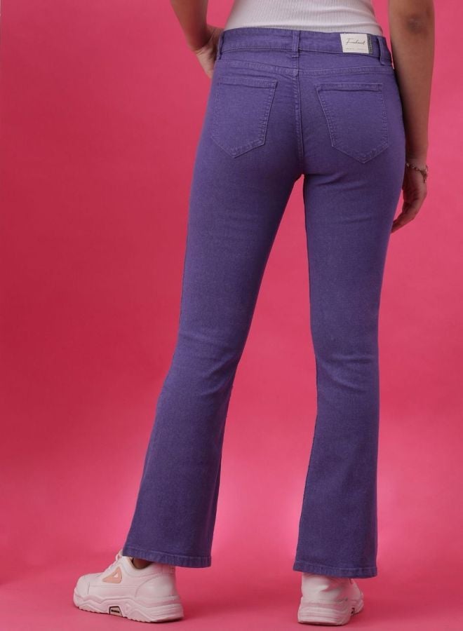 Freehand Women Bootcut Solid High Rise Jeans - Image 5