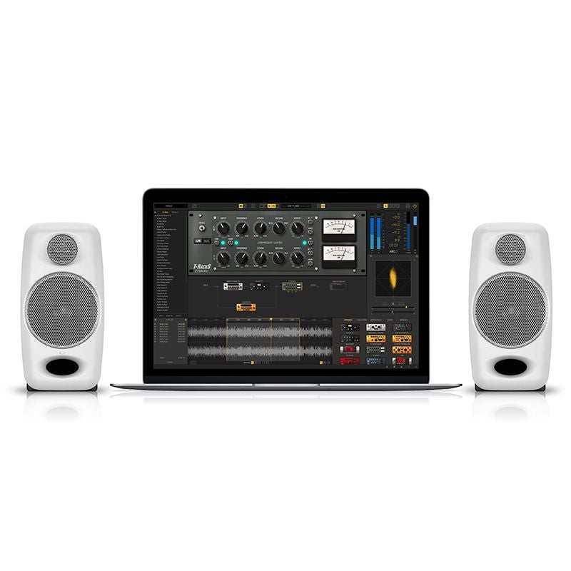 آي كي مالتيميديا IK Multimedia iLoud Micro شاشات مرجعية مدمجة مع معادلة رقمية 50 واط RMS مكبرات صوت مكتبية - Image 3