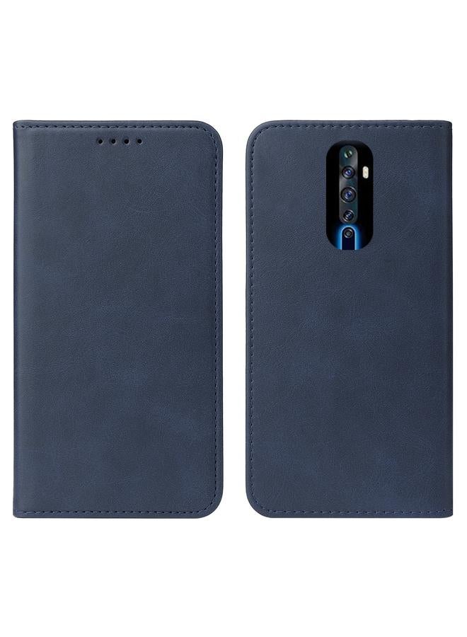 اس-توب جراب هاتف OPPO Reno2 Z بإغلاق مغناطيسي من الجلد - Image 2