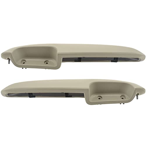 TRQ Front Armrest Tan Driver & Passenger Side Compatible with 1995-1999 Chevrolet C1500 1995-2000 C2500 C3500 K1500 K2500 K3500 Tahoe GMC Yukon - Image 5