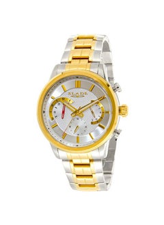 Blade Agenda Cachet Round Shape Stainless Steel Analog Wrist Watch 3622G2TWT - 44mm - Silver  - Image 1
