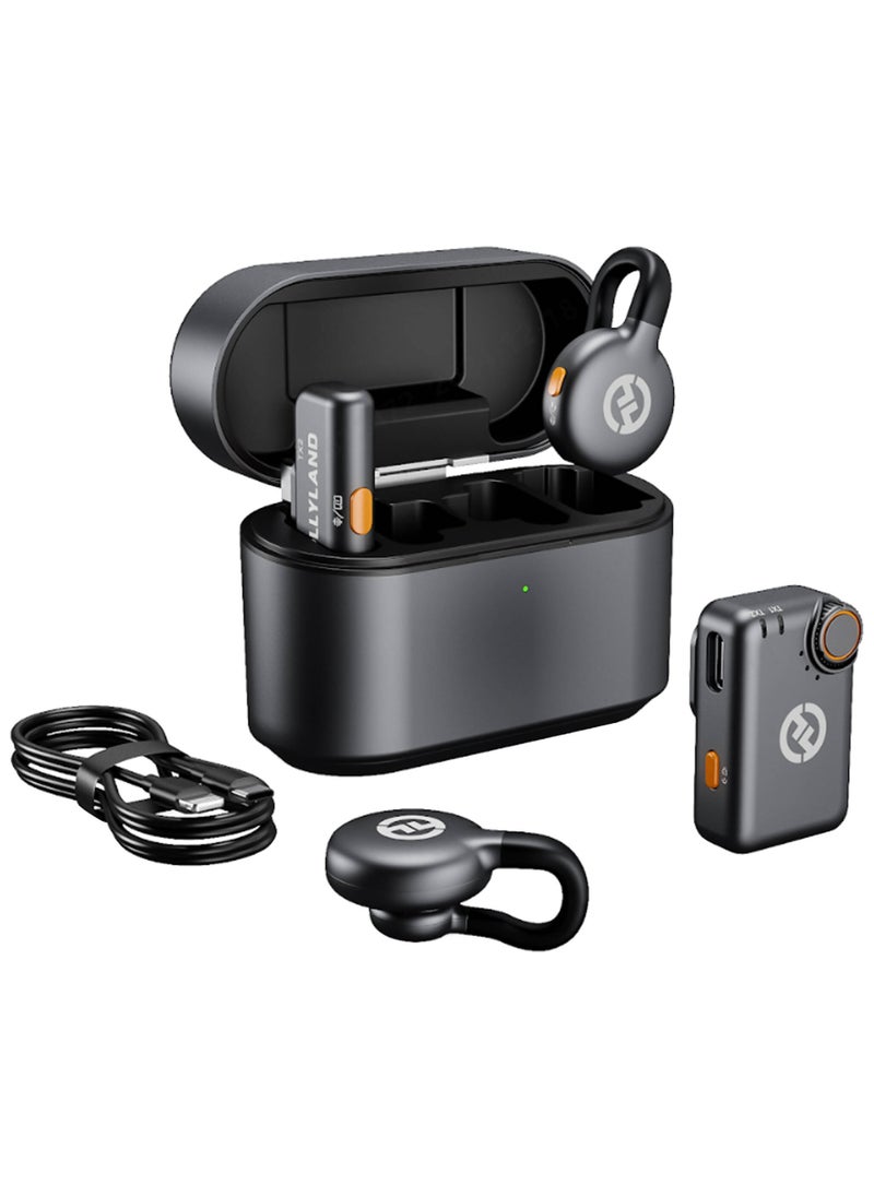 Hollyland - Hollyland LARK M2S Ultimate Combo 2-Person Wireless Microphone System for Cameras and Mobile Devices - Image 1