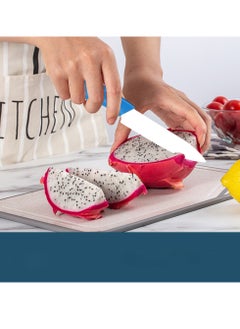 Astylway Ceramic Knife Set 6 Piece Ceramic Knives Colored with Cover Kitchen Knife Set include Peeler 3 inch Paring Knife Bread knife 6 inch Small Chef Knife  - Image 3